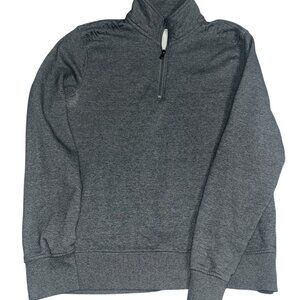 Men's Michael Kors 1/4 Zip Pullover Cuffed Gray Sweater Size Medium USED